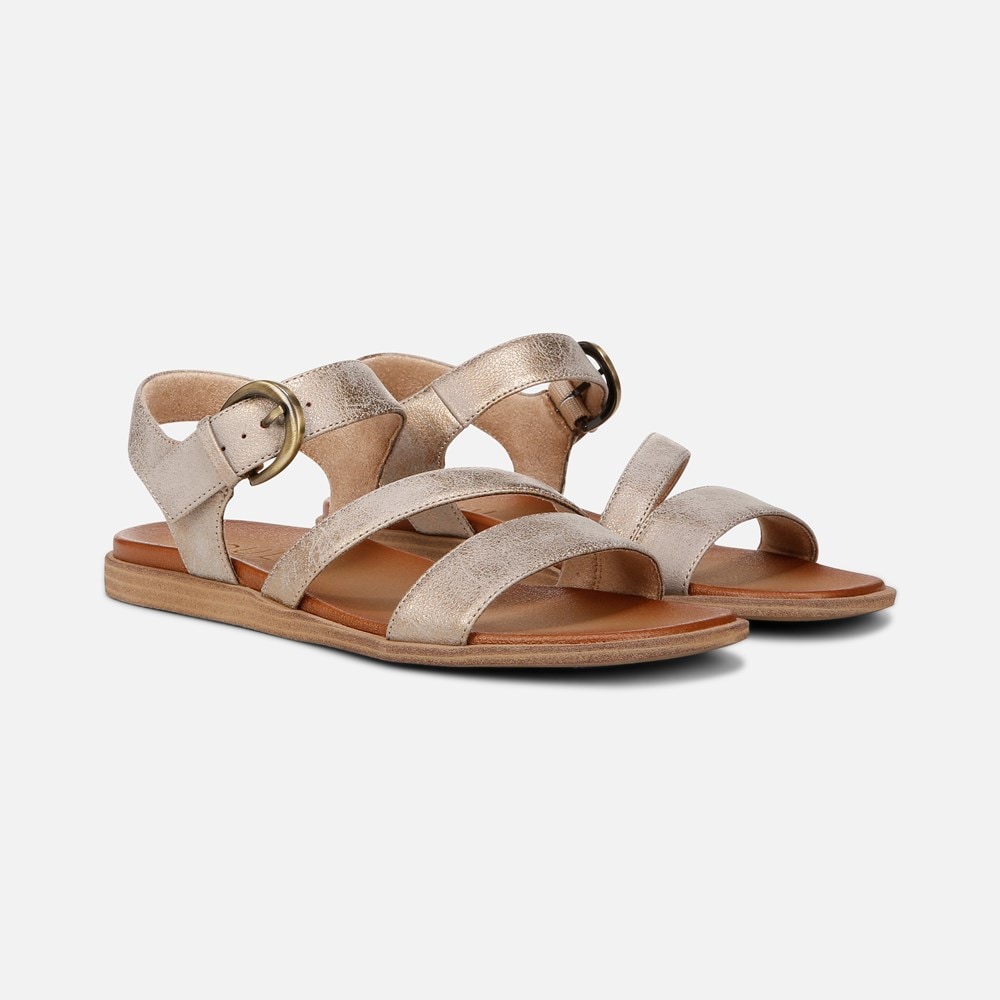 Naturalizer SOUL Jayvee Sandal - Metallic Mauve Faux Leather