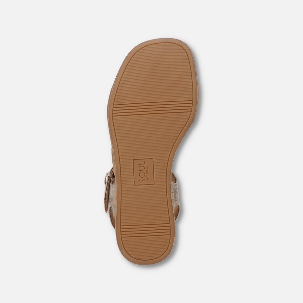 Naturalizer SOUL Jayvee Sandal - Metallic Mauve Faux Leather Naturalizer SOUL Jayvee Sandal - Metallic Mauve Faux Leather