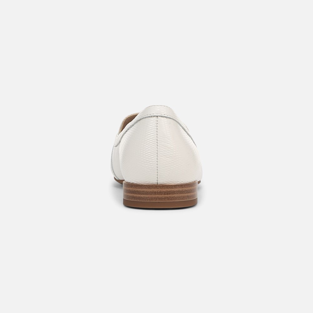 Naturalizer Jovie Bit Loafer - Warm White Lizard Pattern Leather Naturalizer Jovie Bit Loafer - Warm White Lizard Pattern Leather
