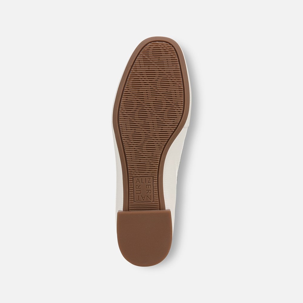 Naturalizer Jovie Bit Loafer - Warm White Lizard Pattern Leather Naturalizer Jovie Bit Loafer - Warm White Lizard Pattern Leather
