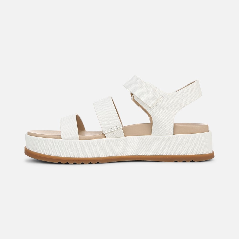 Naturalizer 27 EDIT Zizi Sandal - White Faux Leather Naturalizer 27 EDIT Zizi Sandal - White Faux Leather
