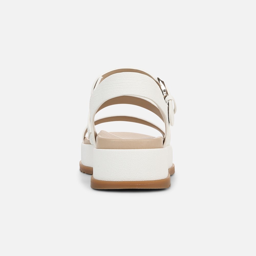 Naturalizer 27 EDIT Zizi Sandal - White Faux Leather Naturalizer 27 EDIT Zizi Sandal - White Faux Leather