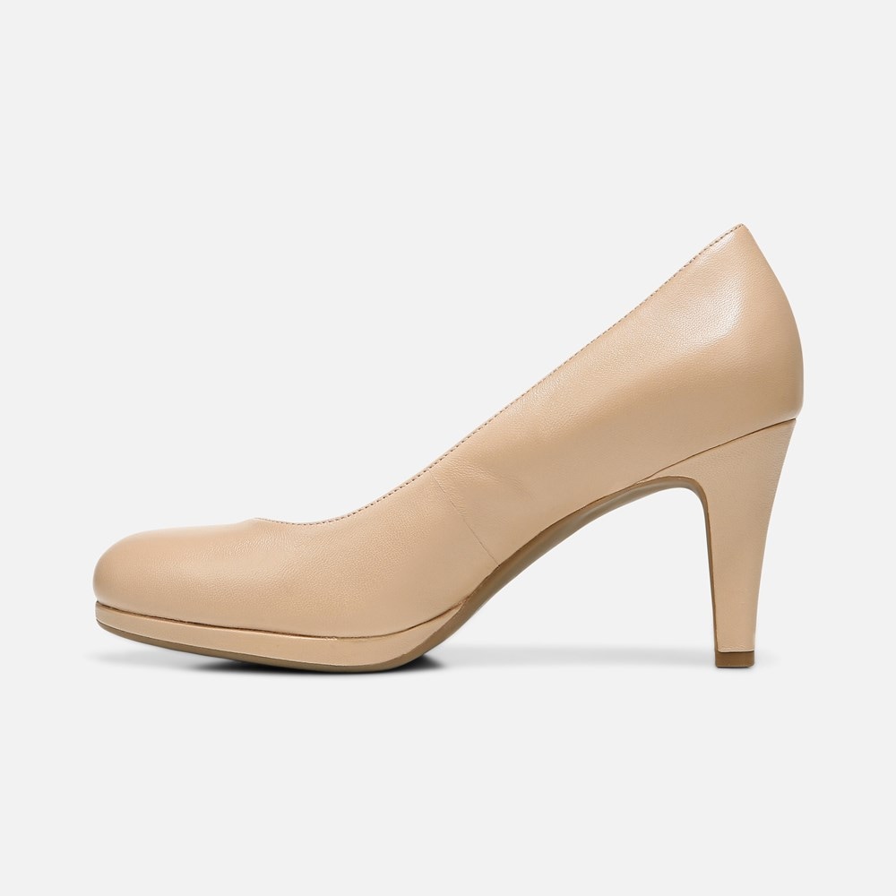 Naturalizer Michelle Pump - Tender Taupe Leather Naturalizer Michelle Pump - Tender Taupe Leather