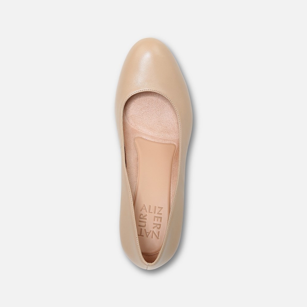 Naturalizer Michelle Pump - Tender Taupe Leather Naturalizer Michelle Pump - Tender Taupe Leather