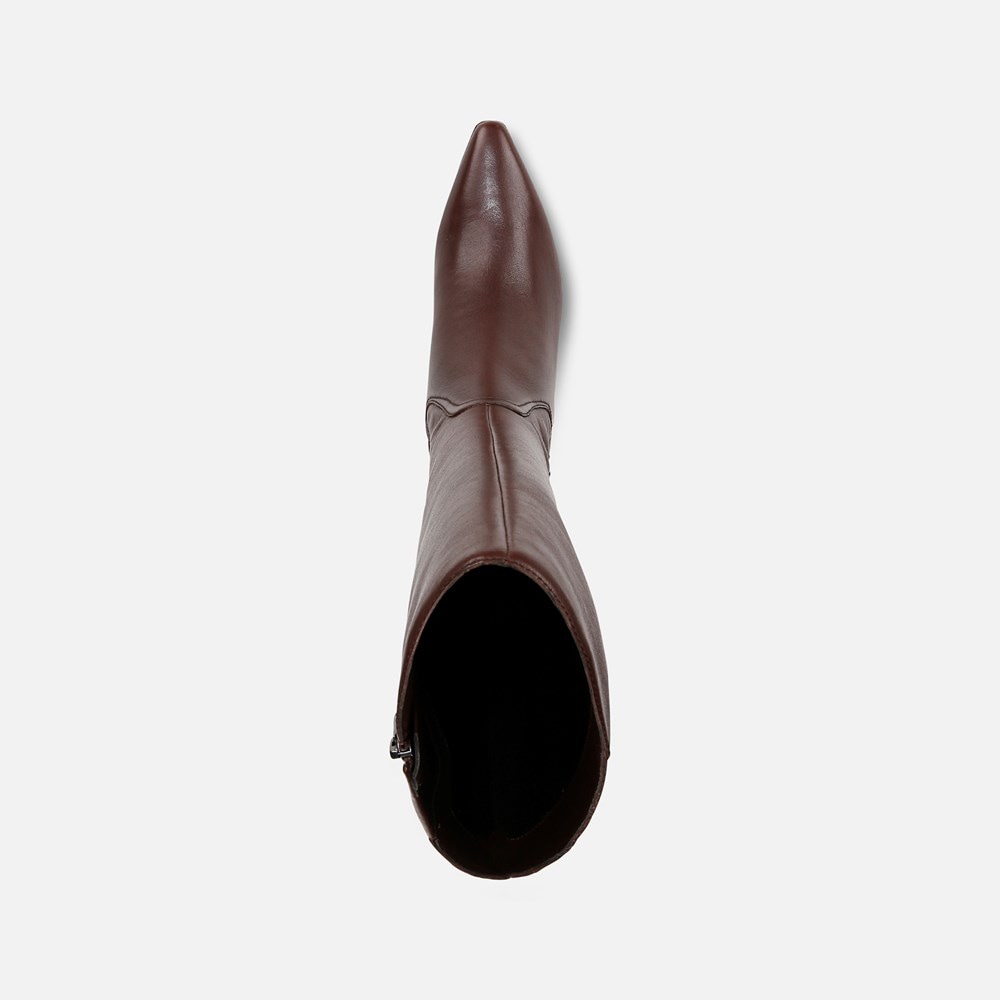 Naturalizer Deesha Wide Calf Knee High Boot - Chocolate Bar Leather Naturalizer Deesha Wide Calf Knee High Boot - Chocolate Bar Leather