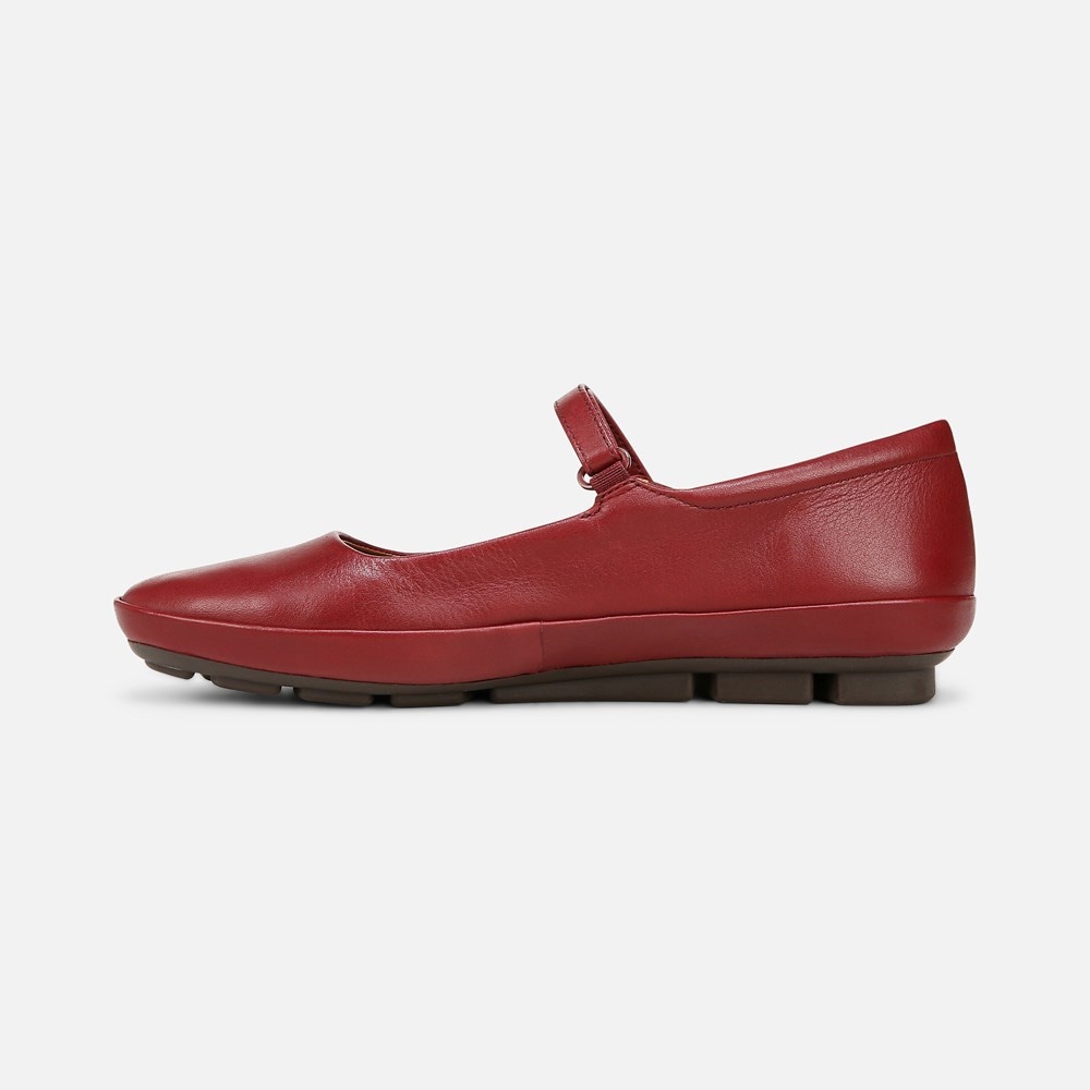 Naturalizer Behold Mary Jane Flat - Cranberry Leather Naturalizer Behold Mary Jane Flat - Cranberry Leather