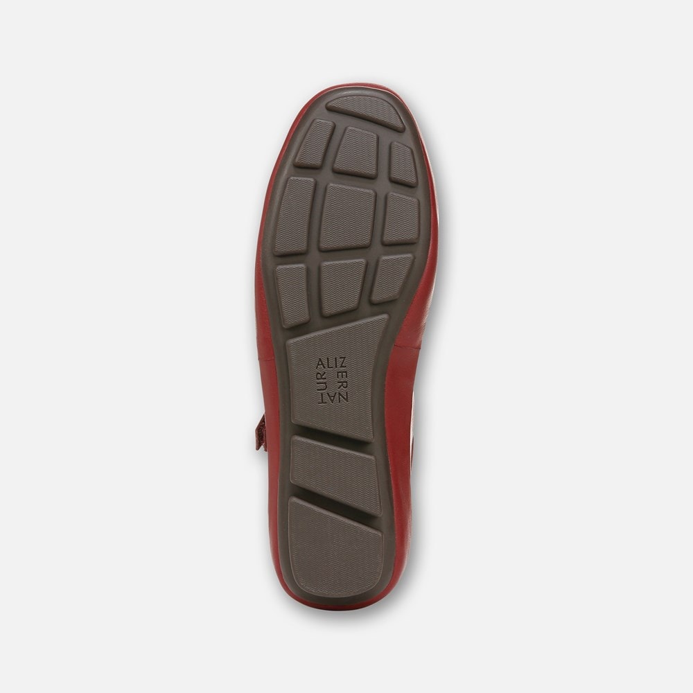 Naturalizer Behold Mary Jane Flat - Cranberry Leather Naturalizer Behold Mary Jane Flat - Cranberry Leather
