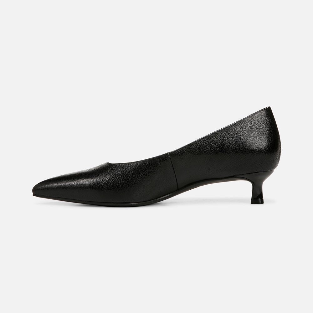 Naturalizer Natalia Kitten Heel - Black Leather Naturalizer Natalia Kitten Heel - Black Leather