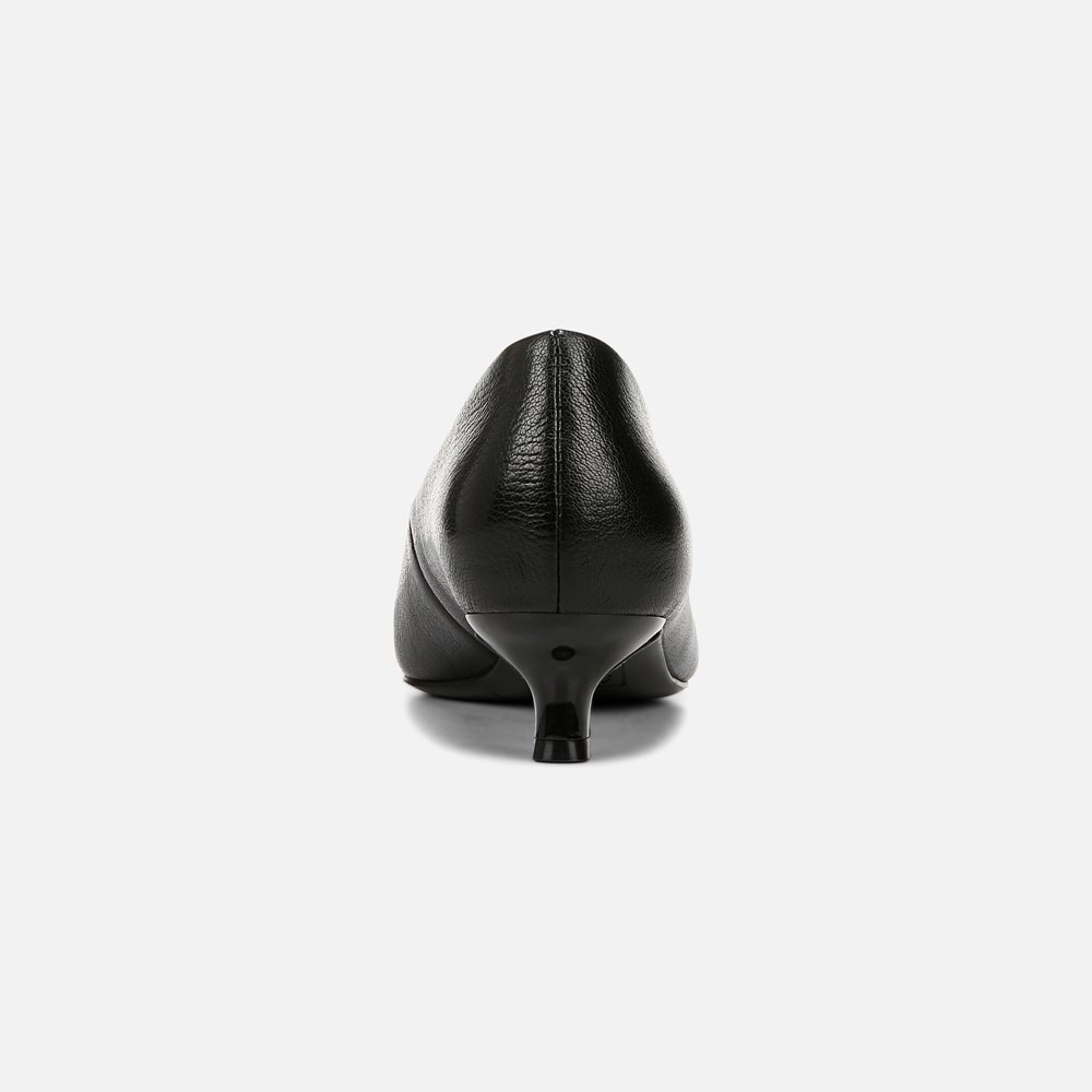 Naturalizer Natalia Kitten Heel - Black Leather Naturalizer Natalia Kitten Heel - Black Leather