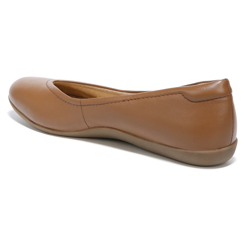Naturalizer Vivienne Flat - English Tea Leather Naturalizer Vivienne Flat - English Tea Leather