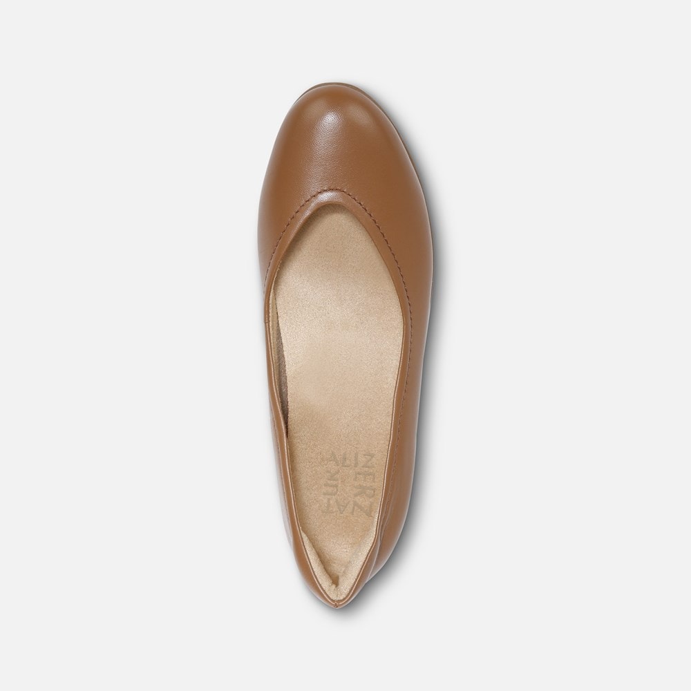 Naturalizer Vivienne Flat - English Tea Leather Naturalizer Vivienne Flat - English Tea Leather