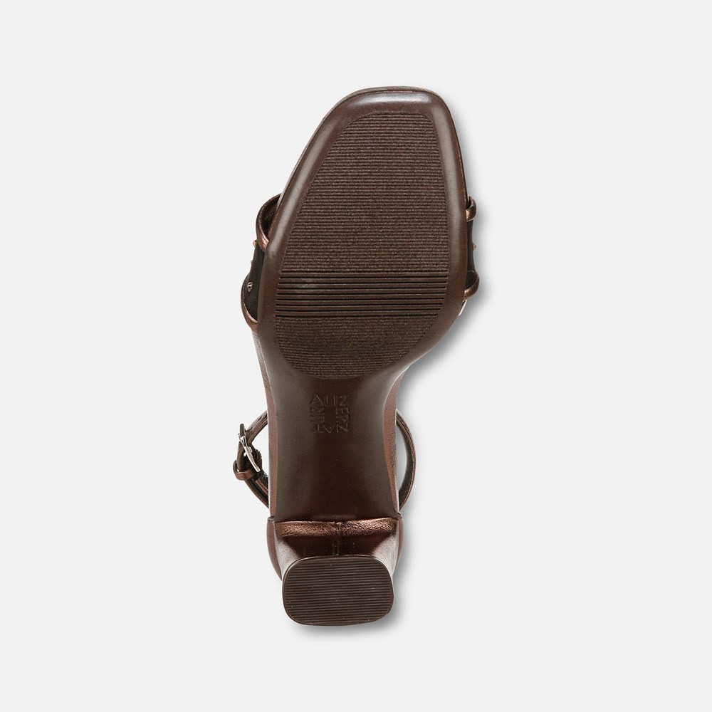 Naturalizer Joy Dress Sandal - Cinnamon Brown Leather Naturalizer Joy Dress Sandal - Cinnamon Brown Leather