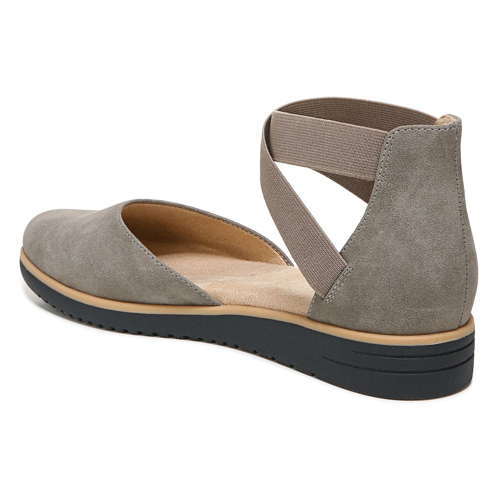 Naturalizer SOUL Intro Flat - Grey Synthetic Nubuck Naturalizer SOUL Intro Flat - Grey Synthetic Nubuck