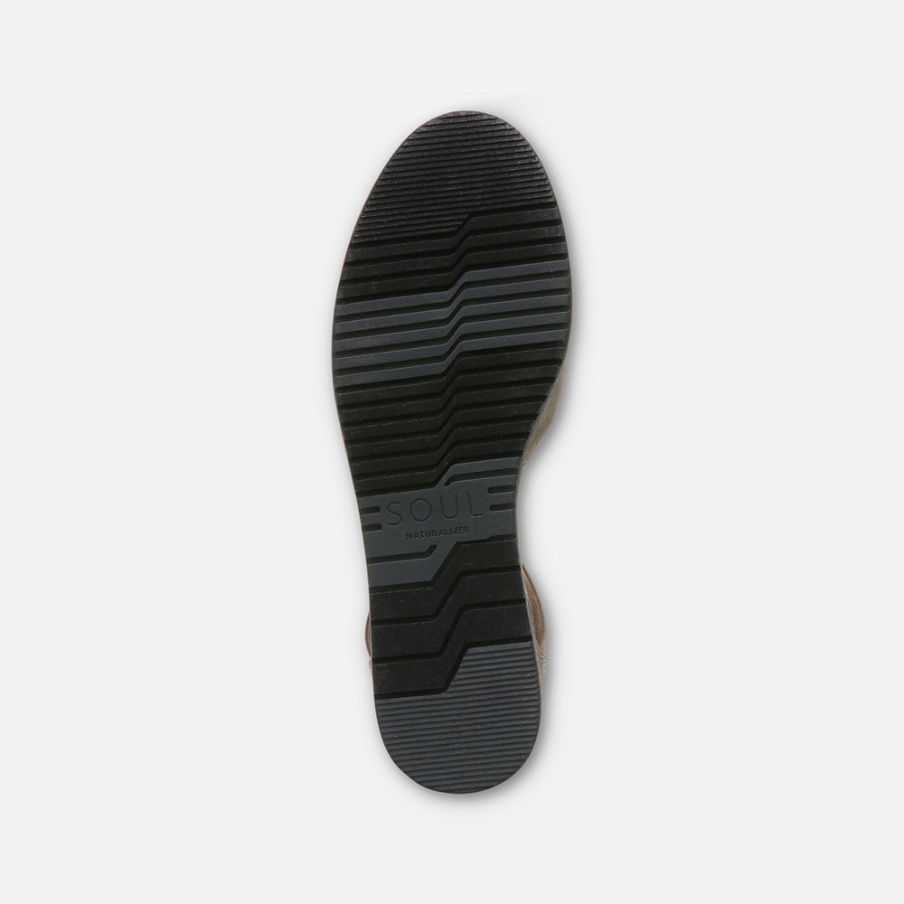 Naturalizer SOUL Intro Flat - Grey Synthetic Nubuck Naturalizer SOUL Intro Flat - Grey Synthetic Nubuck