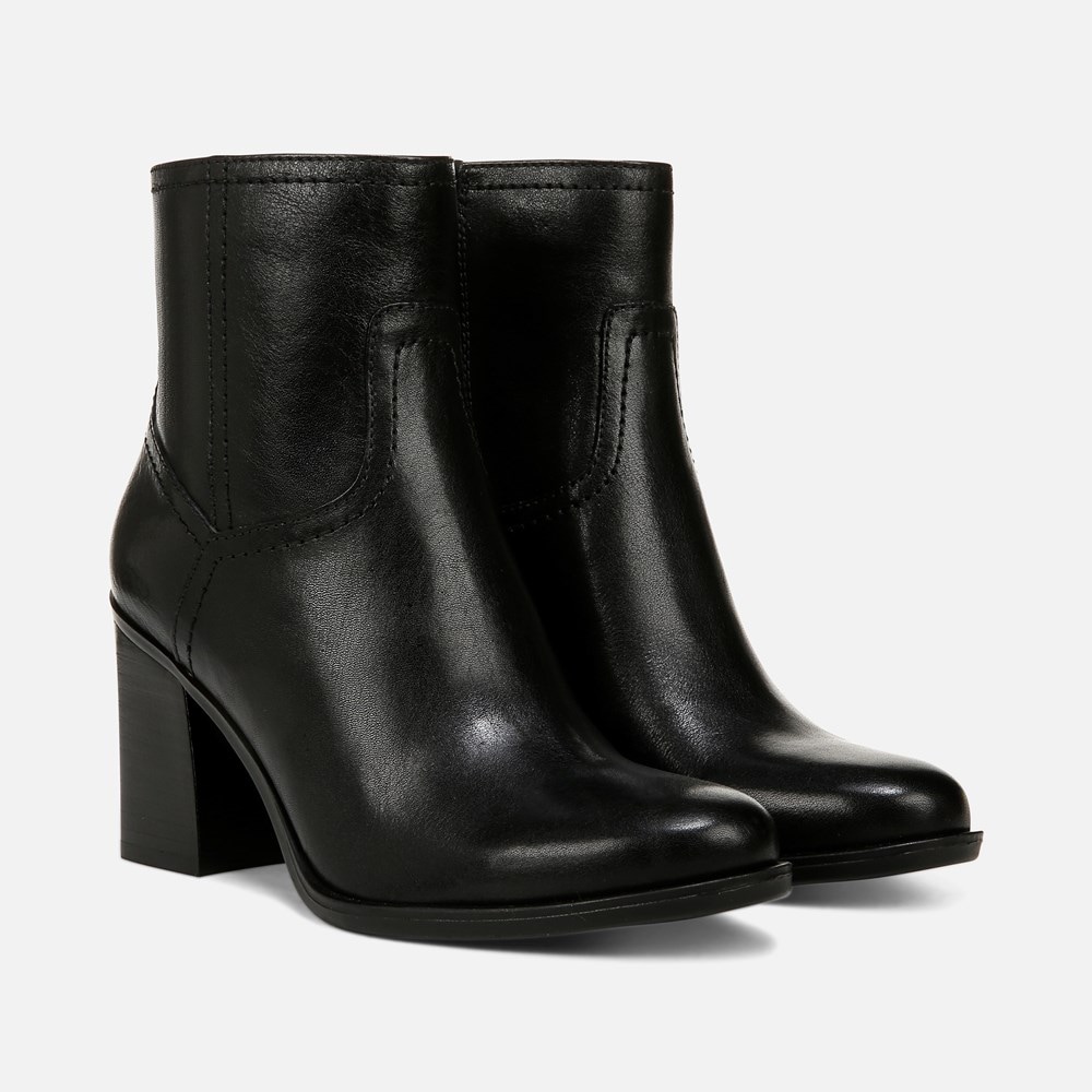 Naturalizer Kalina Ankle Bootie - Black Leather Naturalizer Kalina Ankle Bootie - Black Leather