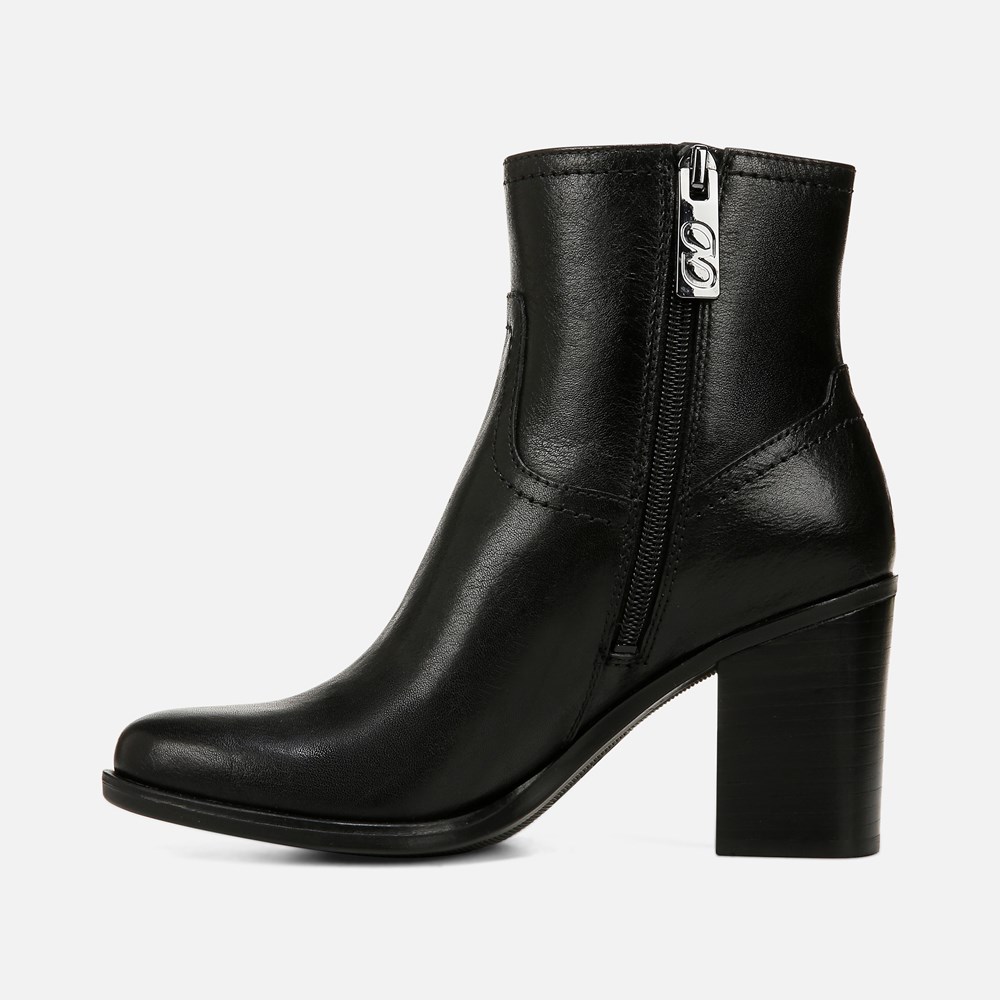 Naturalizer Kalina Ankle Bootie - Black Leather Naturalizer Kalina Ankle Bootie - Black Leather