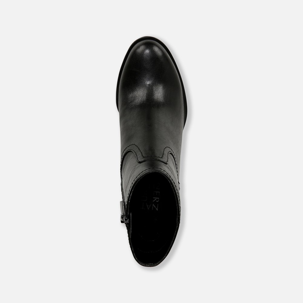 Naturalizer Kalina Ankle Bootie - Black Leather Naturalizer Kalina Ankle Bootie - Black Leather
