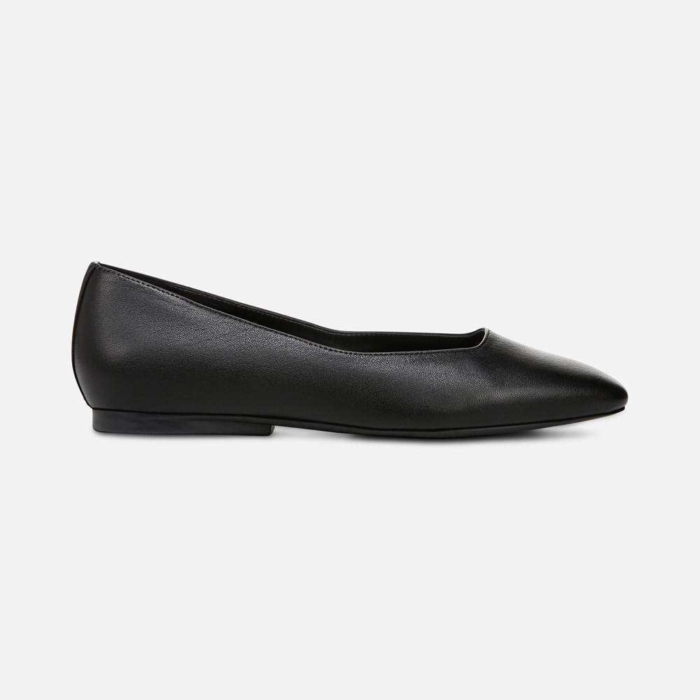 Naturalizer Chelsea Ballet Flat - Black Leather Naturalizer Chelsea Ballet Flat - Black Leather