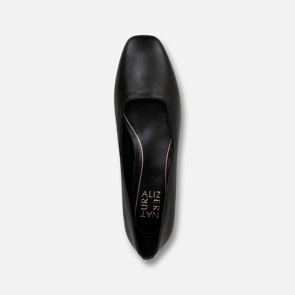 Naturalizer Chelsea Ballet Flat - Black Leather Naturalizer Chelsea Ballet Flat - Black Leather