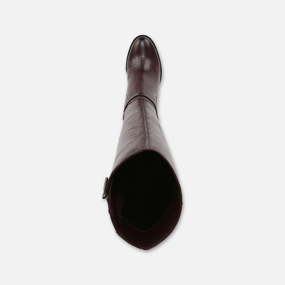 Naturalizer Kalina Knee High Boot - Wine Leather Naturalizer Kalina Knee High Boot - Wine Leather
