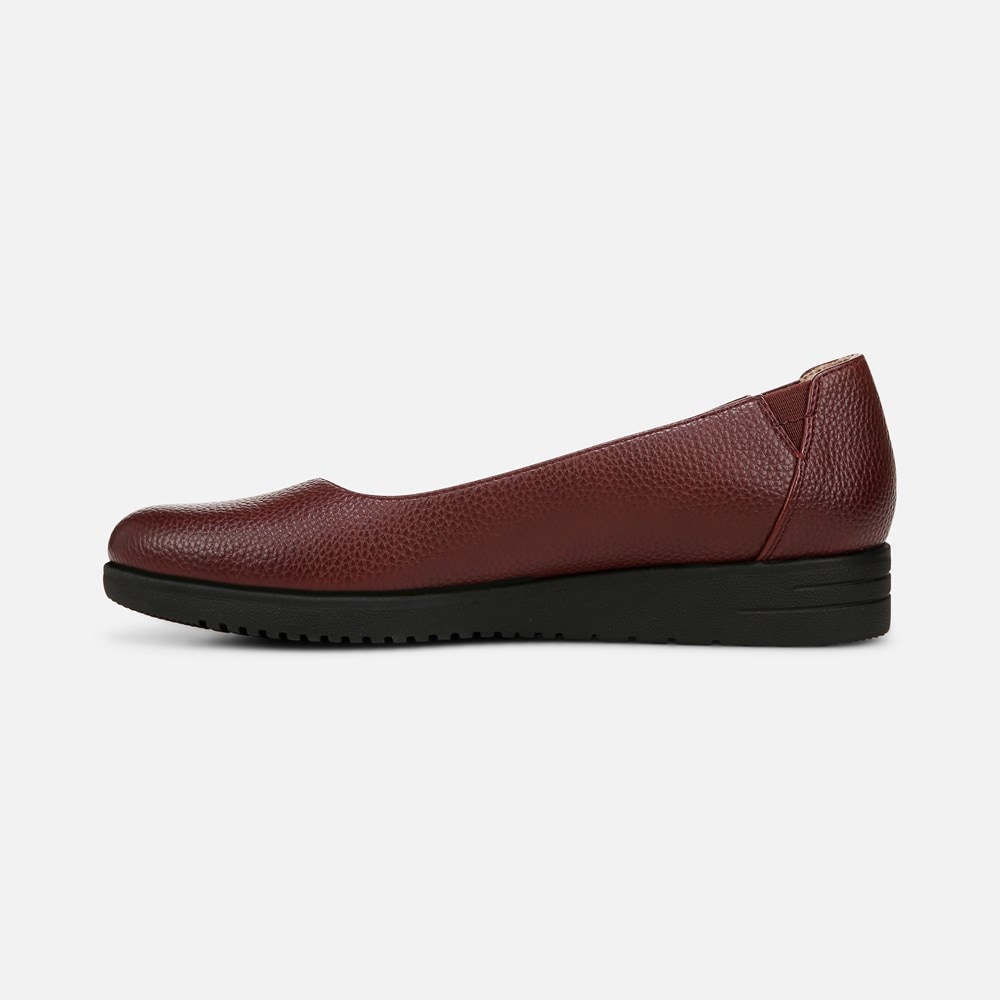 Naturalizer SOUL Idea Ballet Flat - Wine Faux Leather Naturalizer SOUL Idea Ballet Flat - Wine Faux Leather