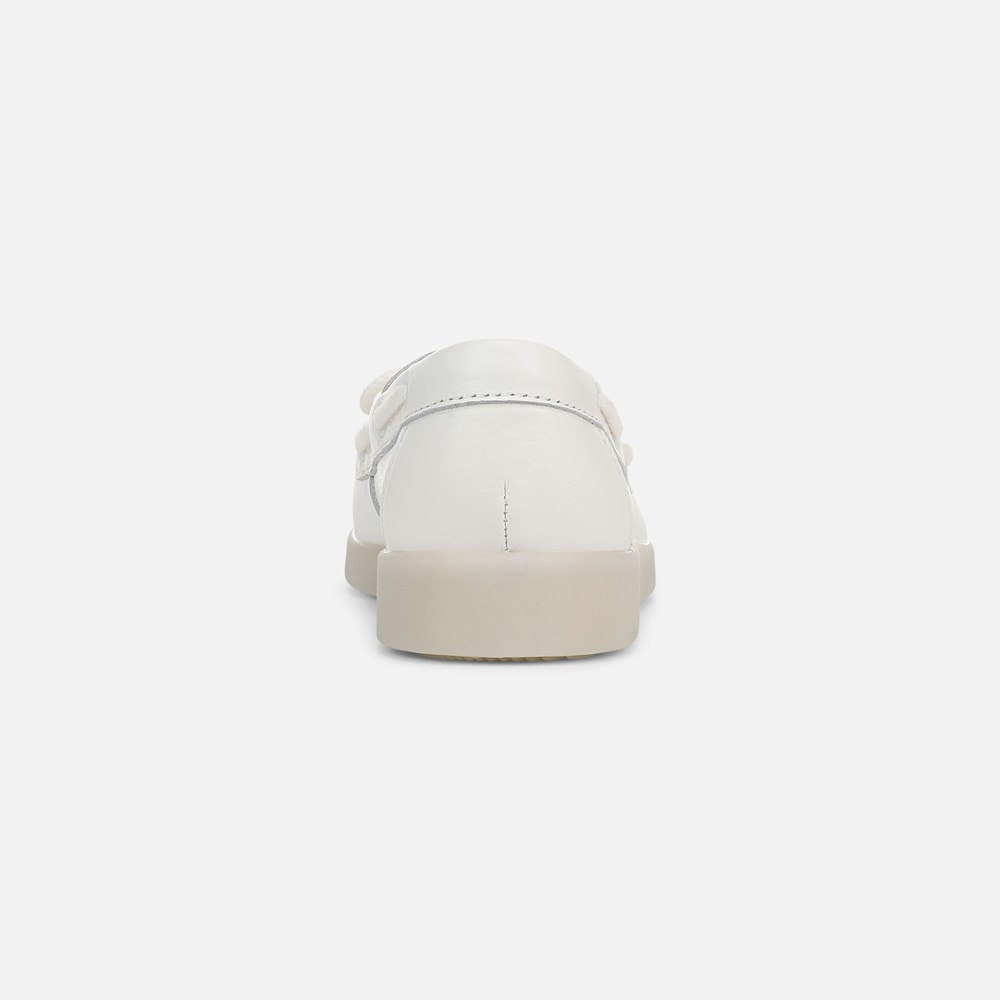 Naturalizer Keel Boat Shoe - Warm White Leather Naturalizer Keel Boat Shoe - Warm White Leather