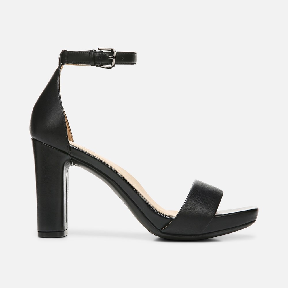 Naturalizer Joy Dress Sandal - Black Leather Naturalizer Joy Dress Sandal - Black Leather