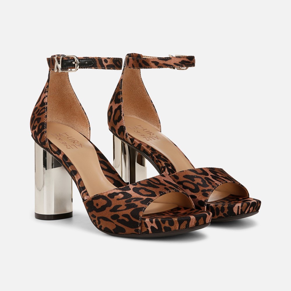 Naturalizer Malia Dress Sandal - Leopard Print Fabric