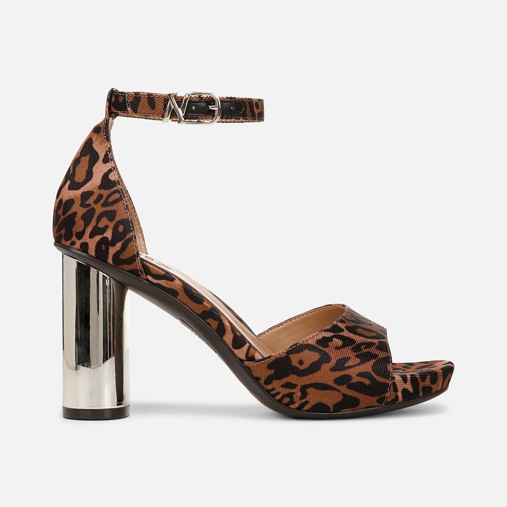 Naturalizer Malia Dress Sandal - Leopard Print Fabric Naturalizer Malia Dress Sandal - Leopard Print Fabric