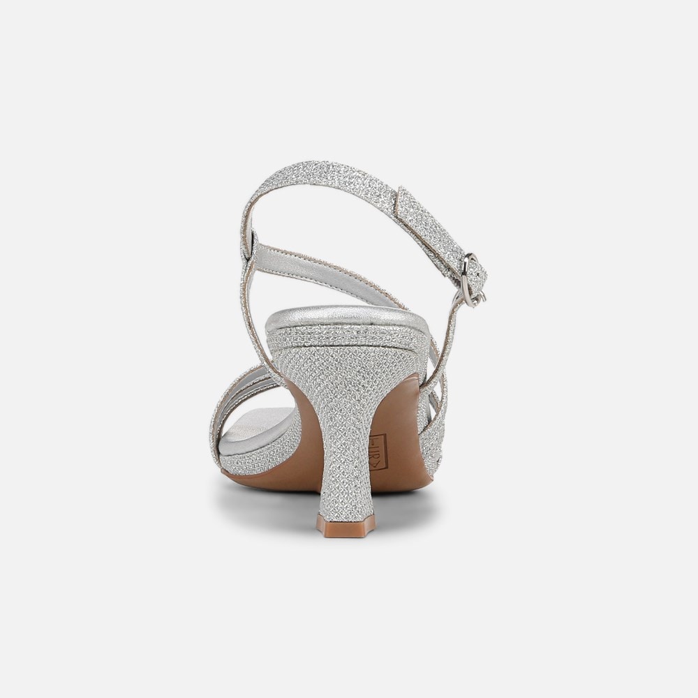Naturalizer Galaxy Dress Sandal - Silver Faux Leather Naturalizer Galaxy Dress Sandal - Silver Faux Leather