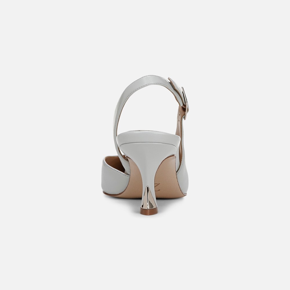 Naturalizer 27 EDIT Felicia 4 Slingback Dress Shoe - Digital Mist Grey Leather Naturalizer 27 EDIT Felicia 4 Slingback Dress Shoe - Digital Mist Grey Leather
