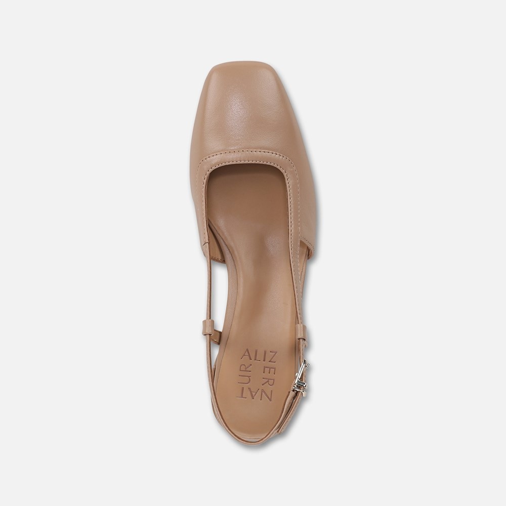 Naturalizer Harper Slingback - Crème Brulee Leather Naturalizer Harper Slingback - Crème Brulee Leather