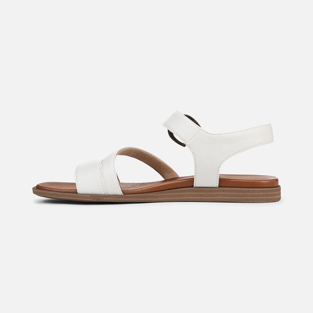 Naturalizer SOUL Jayvee Sandal - White Faux Leather Naturalizer SOUL Jayvee Sandal - White Faux Leather