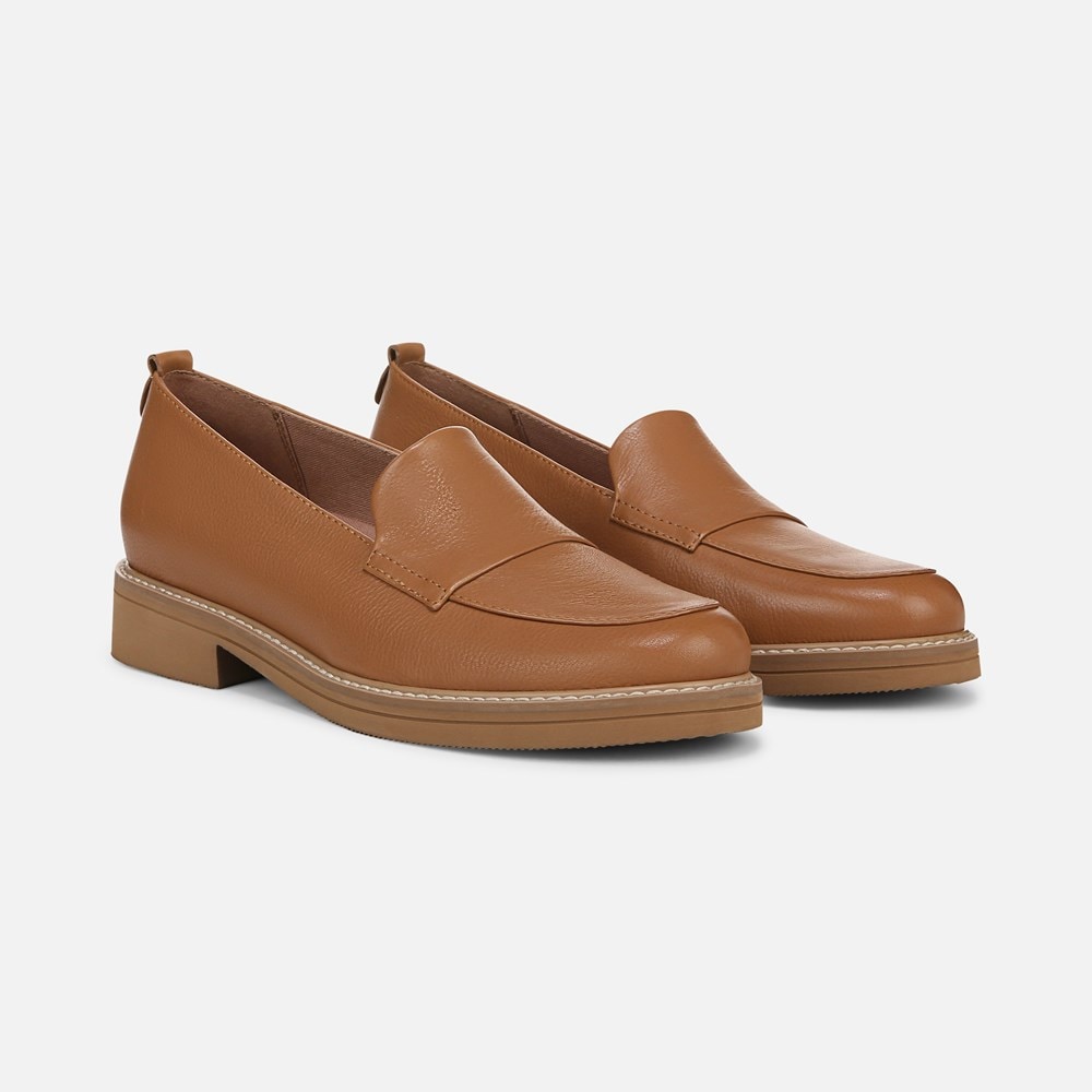 Naturalizer Taylin Loafer - Toffee Brown Leather