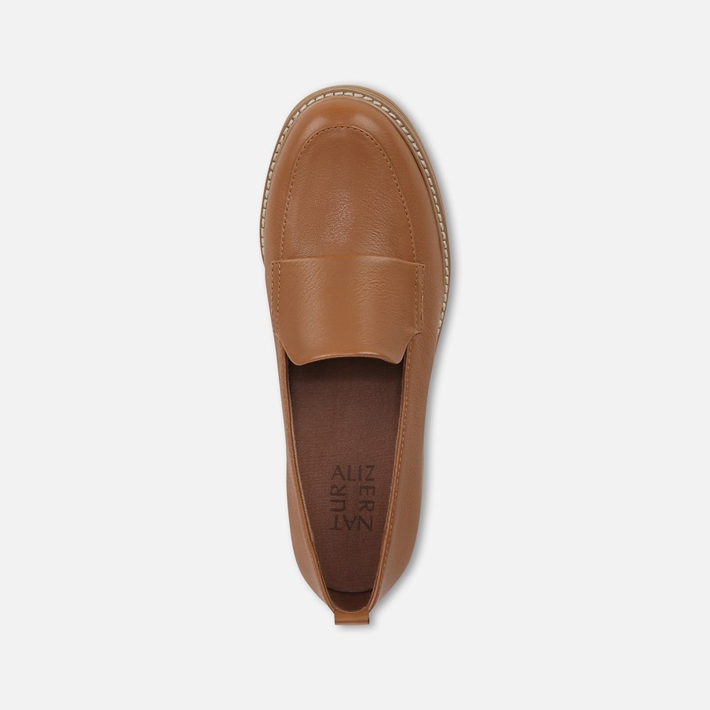 Naturalizer Taylin Loafer - Toffee Brown Leather Naturalizer Taylin Loafer - Toffee Brown Leather