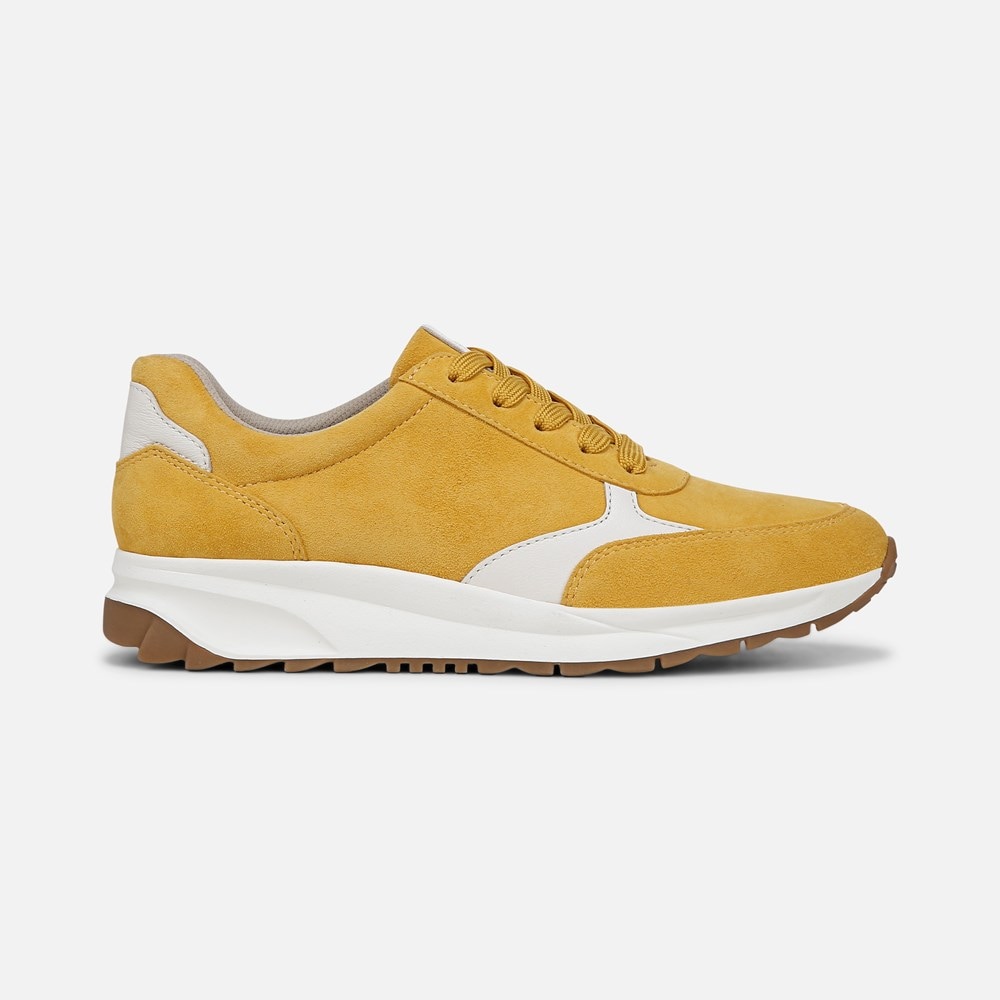 Naturalizer Shay Lace Up Sneaker - Spicy Yellow Leather Naturalizer Shay Lace Up Sneaker - Spicy Yellow Leather