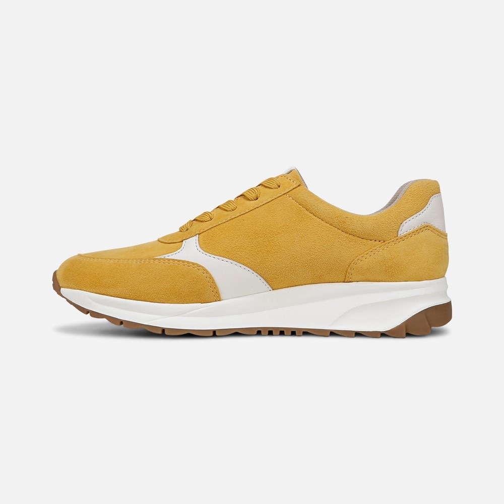 Naturalizer Shay Lace Up Sneaker - Spicy Yellow Leather Naturalizer Shay Lace Up Sneaker - Spicy Yellow Leather