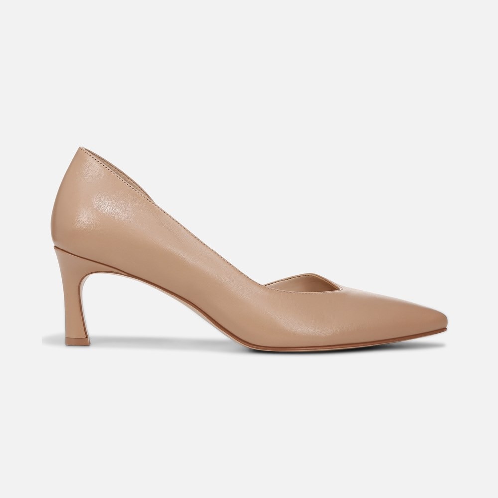 Naturalizer 27 Edit Faith Pump - Creme Brulee Leather Naturalizer 27 Edit Faith Pump - Creme Brulee Leather