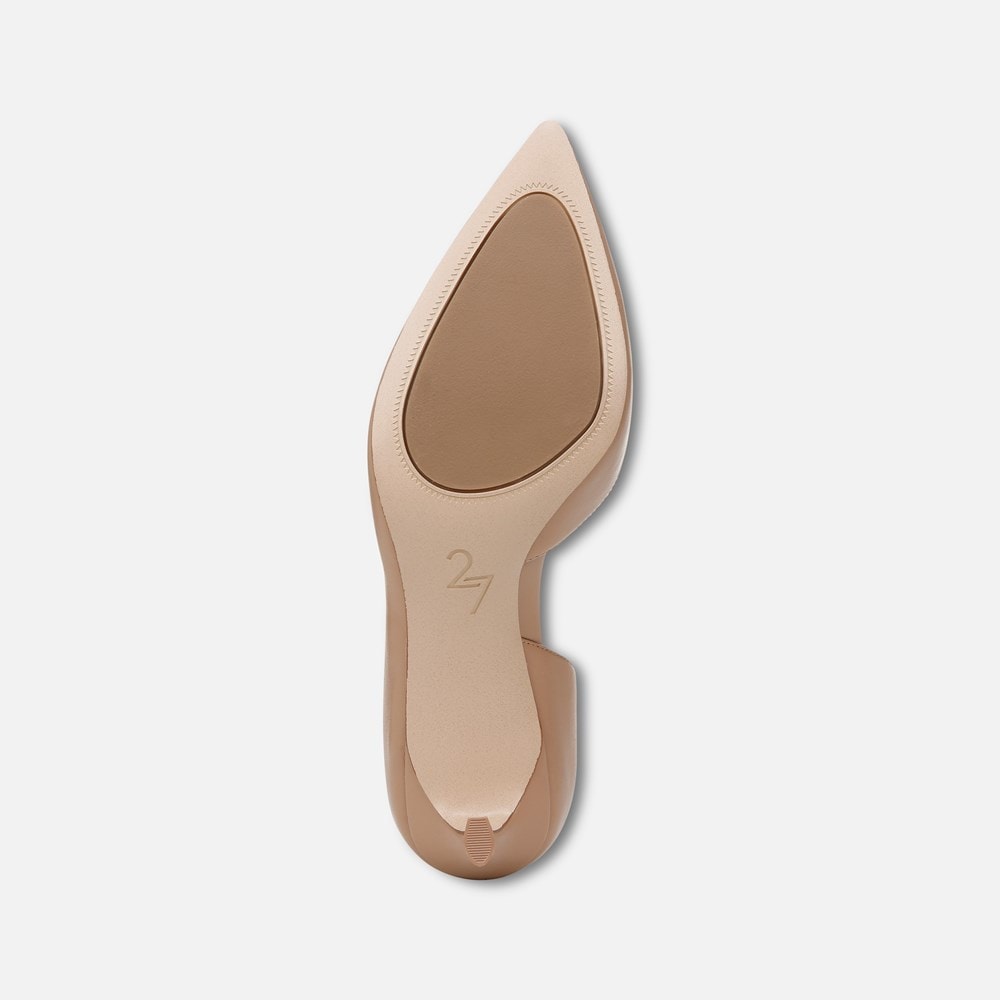 Naturalizer 27 Edit Faith Pump - Creme Brulee Leather Naturalizer 27 Edit Faith Pump - Creme Brulee Leather