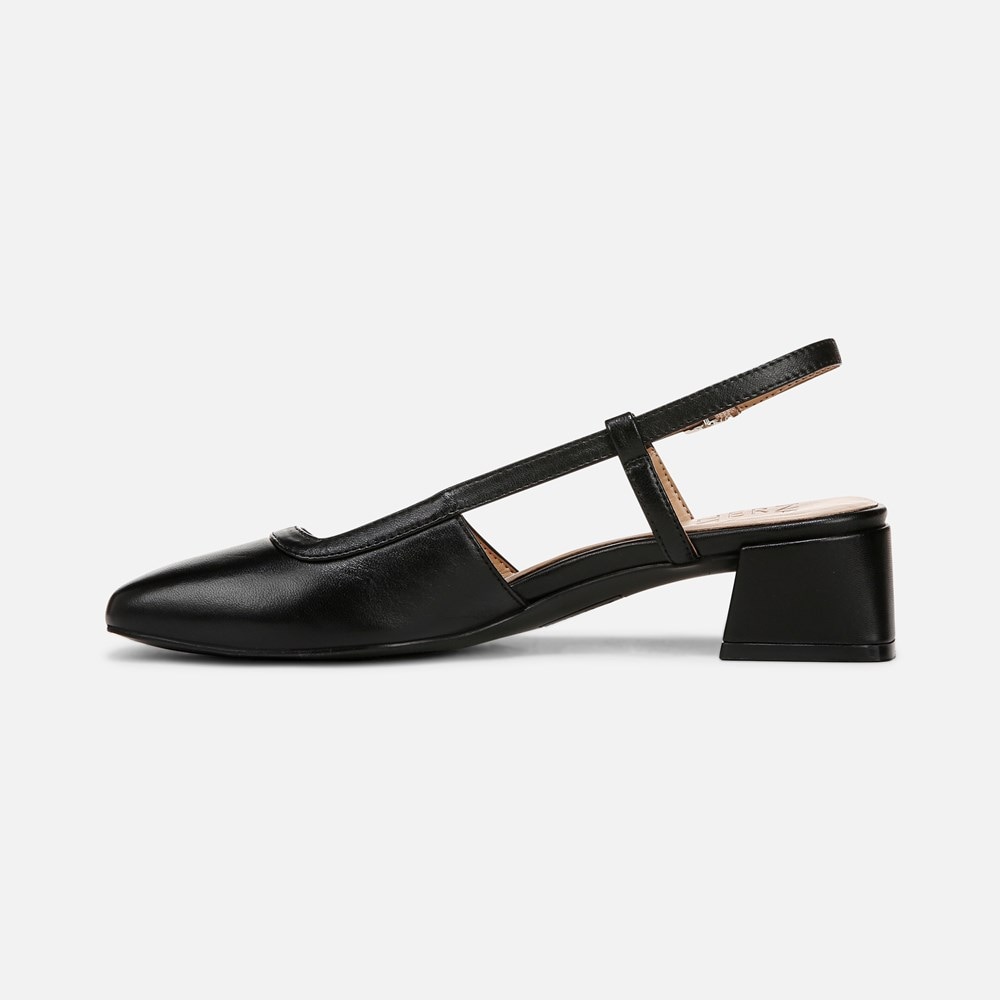 Naturalizer Harper Slingback - Black Leather Naturalizer Harper Slingback - Black Leather