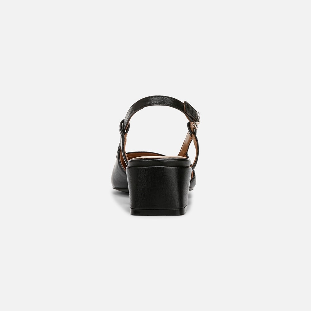 Naturalizer Harper Slingback - Black Leather Naturalizer Harper Slingback - Black Leather