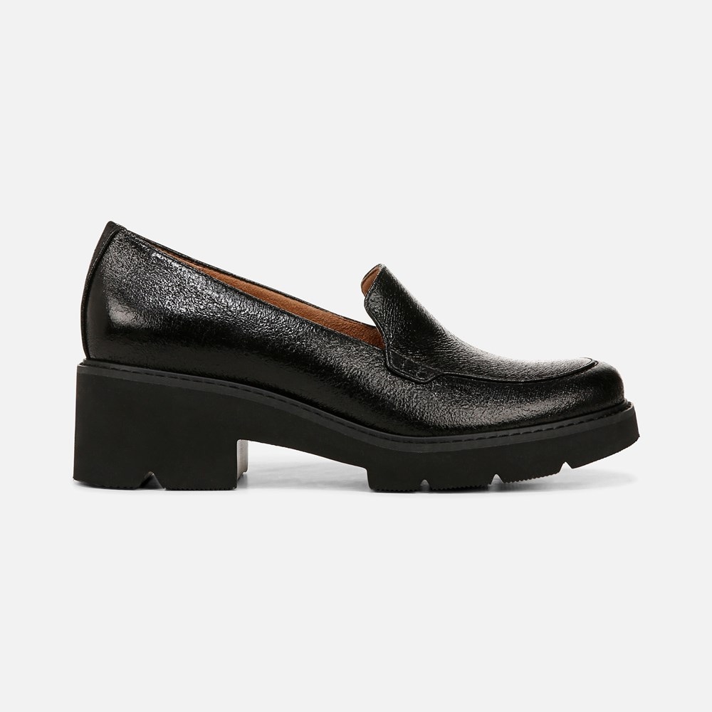 Naturalizer Cabaret Loafer - Black Faux Leather