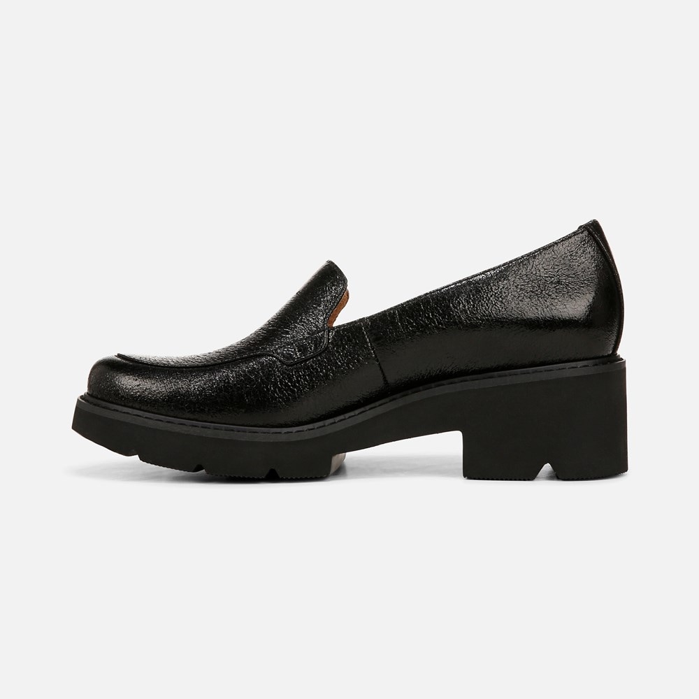 Naturalizer Cabaret Loafer - Black Faux Leather