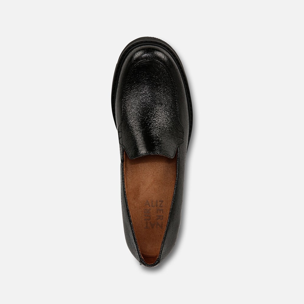 Naturalizer Cabaret Loafer - Black Faux Leather