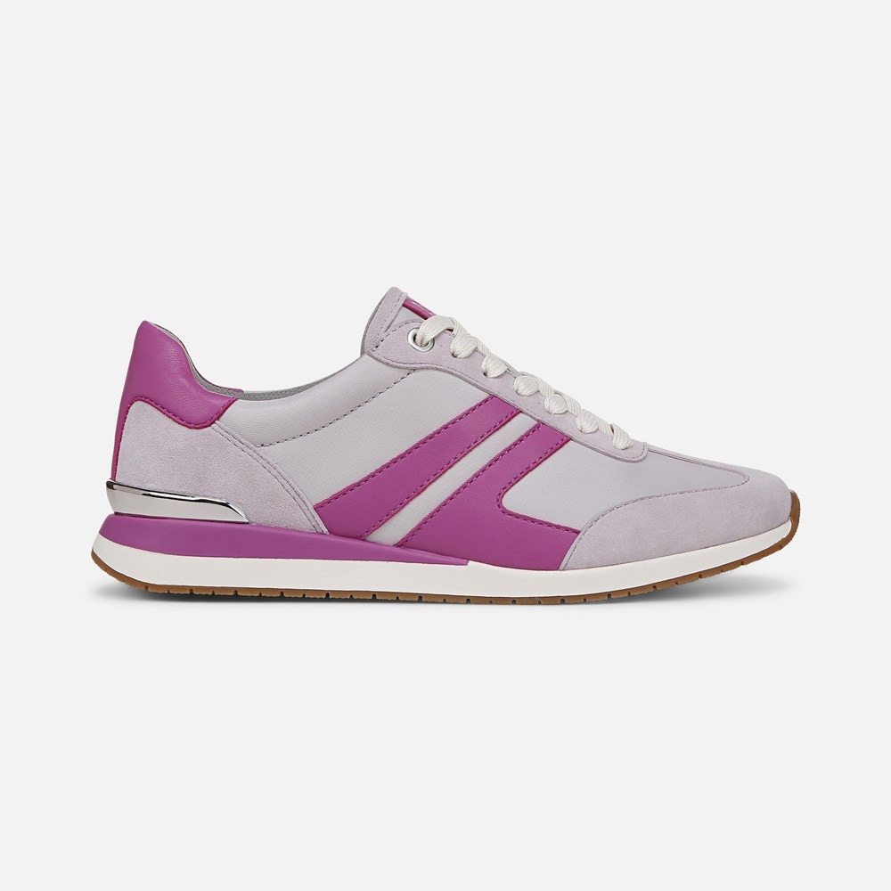 Naturalizer Lorena Lace Up Sneaker - Iced Lilac Fabric \\u0026 Suede Naturalizer Lorena Lace Up Sneaker - Iced Lilac Fabric \\u0026 Suede