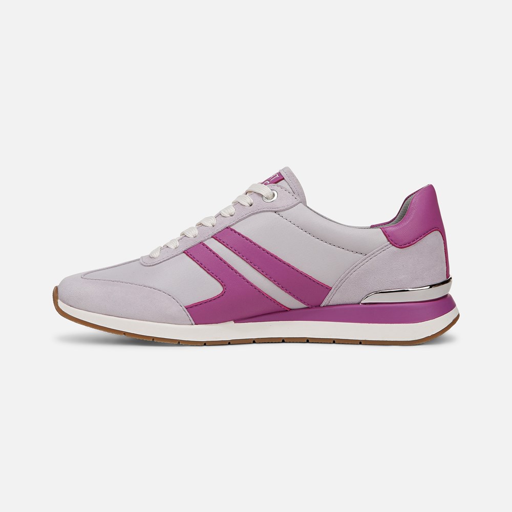 Naturalizer Lorena Lace Up Sneaker - Iced Lilac Fabric \\u0026 Suede Naturalizer Lorena Lace Up Sneaker - Iced Lilac Fabric \\u0026 Suede