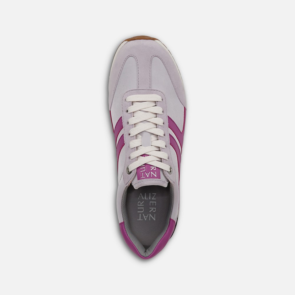 Naturalizer Lorena Lace Up Sneaker - Iced Lilac Fabric \\u0026 Suede Naturalizer Lorena Lace Up Sneaker - Iced Lilac Fabric \\u0026 Suede