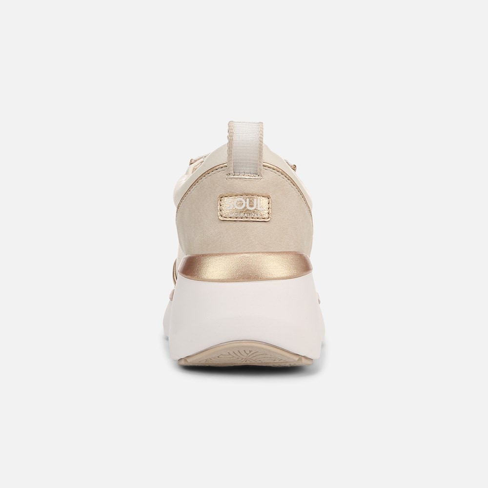Naturalizer SOUL Roquel Lace Up Sneaker - Porcelain Faux Nubuck Naturalizer SOUL Roquel Lace Up Sneaker - Porcelain Faux Nubuck