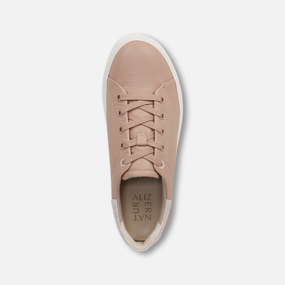 Naturalizer Morrison 2.0 Lace Up Sneaker - Vintage Mauve Leather Naturalizer Morrison 2.0 Lace Up Sneaker - Vintage Mauve Leather
