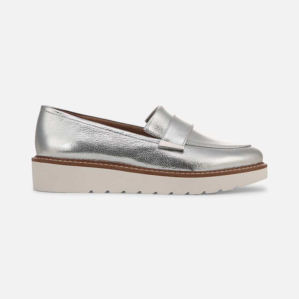 Naturalizer ADILINE LOAFER - Silver Leather Naturalizer ADILINE LOAFER - Silver Leather